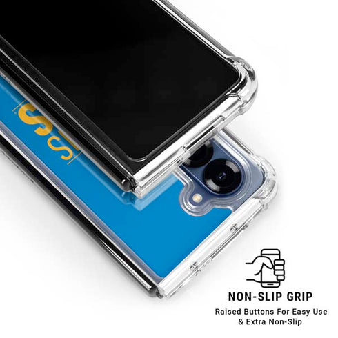 NHL St. Louis Blues Lineup Galaxy Z Fold6 Clear Case